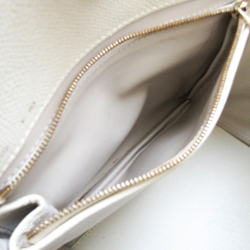 【日本直送】Valextra B-cube 男士，女士皮革手提包，單肩包 米白色-10