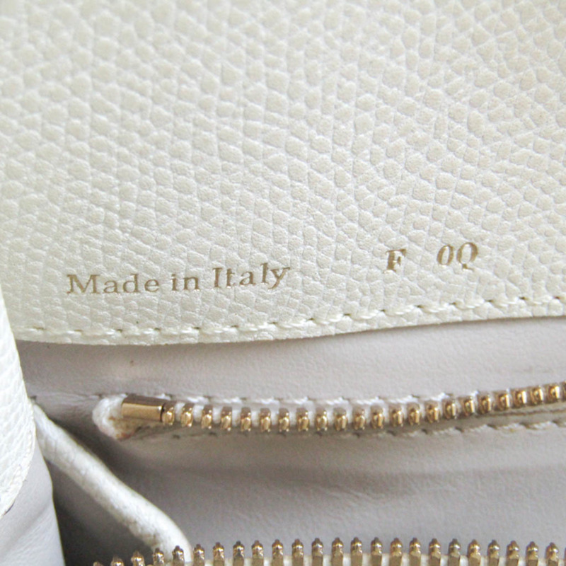 【日本直送】Valextra B-cube 男士，女士皮革手提包，單肩包 米白色-13