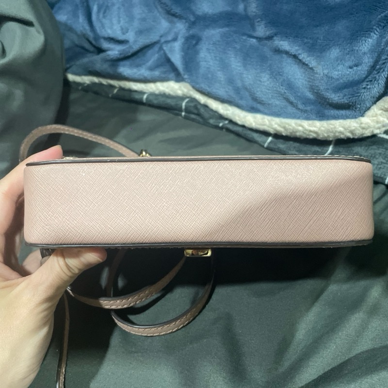 Michael Kors 乾燥玫瑰粉包包+長夾-11