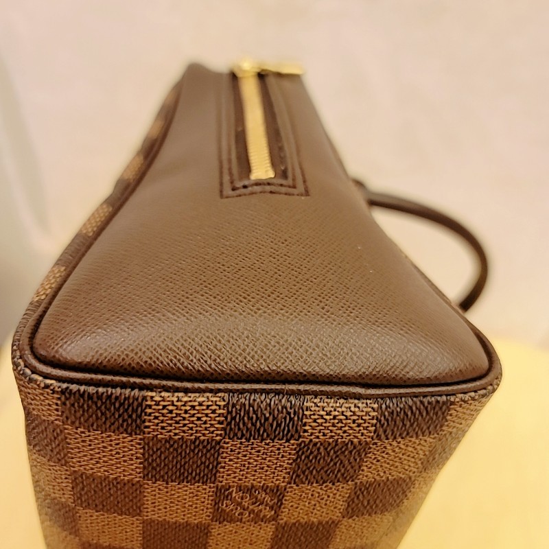 LV 棋盤格 巧克力豆腐包-6