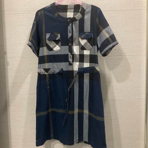 格紋洋裝