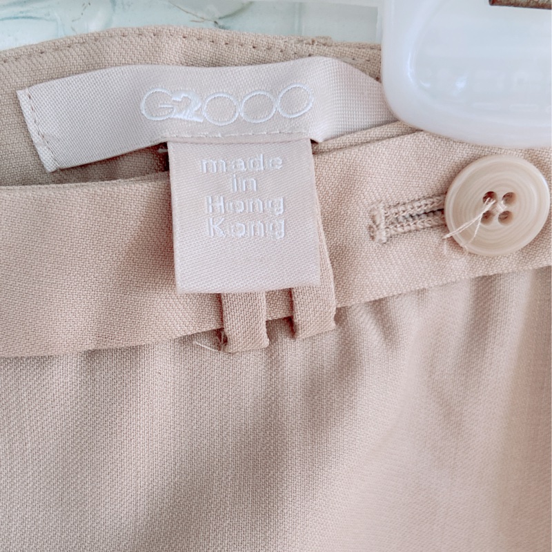 G2000 米色西裝裙 size 5-2