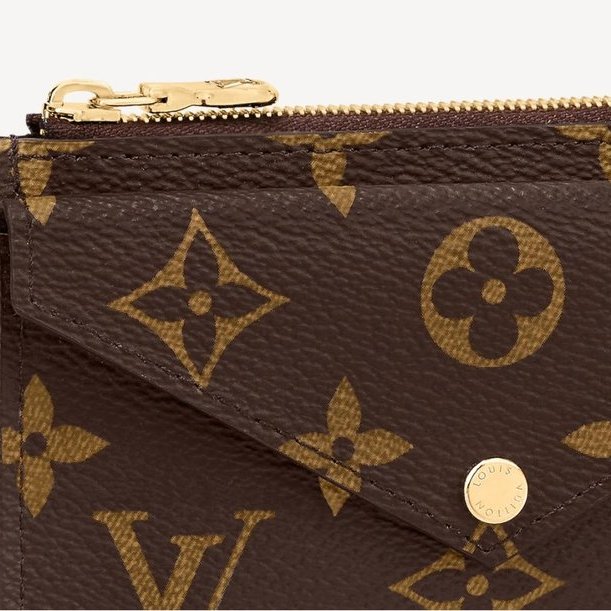 Louis Vuitton LV 老花字紋 新款 晶片款 RECTO VERSO 卡片套/鑰匙零錢包-3