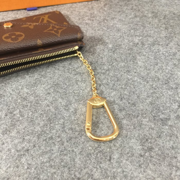 Louis Vuitton LV 老花字紋 新款 晶片款 RECTO VERSO 卡片套/鑰匙零錢包-8