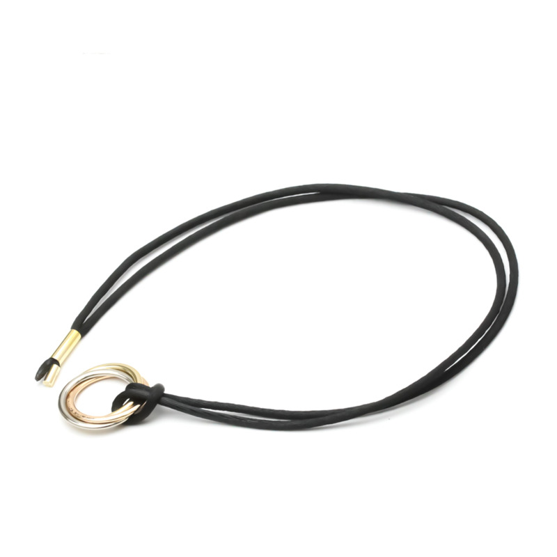 【日本直送】CARTIER Trinity De Cartier 項鍊 玫瑰金 白金 黃金 BF553364-5