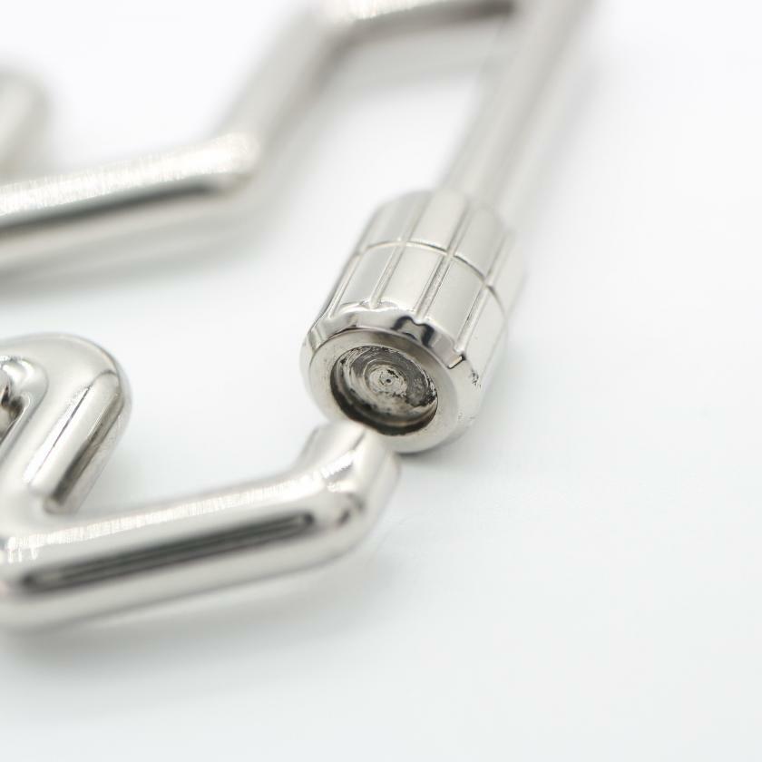 【日本直送】中古HERMES 9成新 H Too Speed 鑰匙環 銀色-3