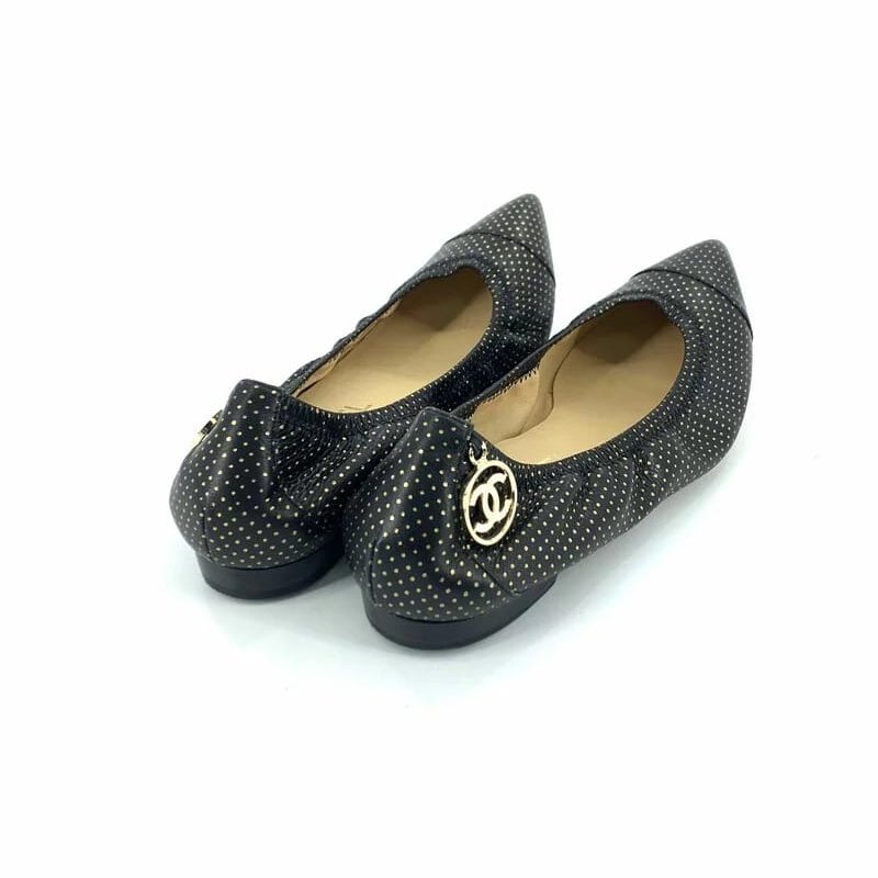 CHANEL 尖頭芭蕾平底鞋-7
