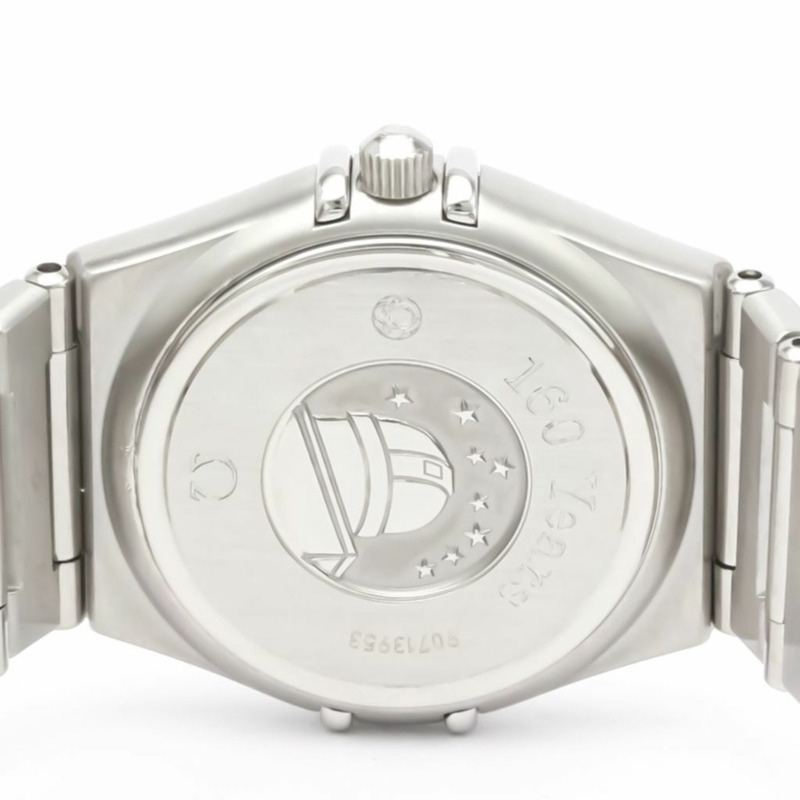 【日本直送】歐米茄星座鑽石 MOP 精鋼石英腕錶 111.15.26.60.55.001 BF553708-5