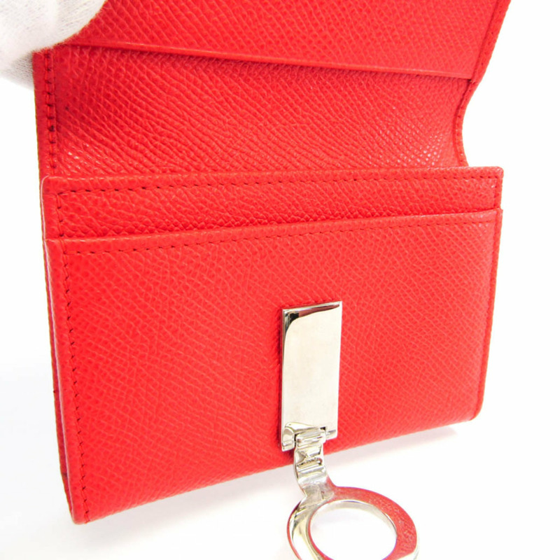 【日本直送】Bvlgari Bvlgari Bvlgari 30420 皮革名片夾 紅色-8