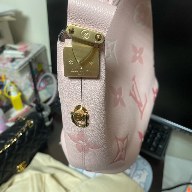 LV Marshmallow bag (粉紅色-大老花+hobo)-1
