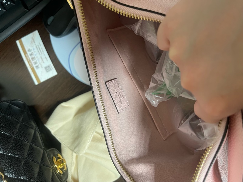 LV Marshmallow bag (粉紅色-大老花+hobo)-3