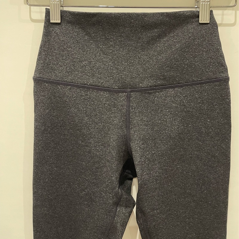 ［二手衣物］VC style運動長褲高腰九分超彈棉感純色 solid color- 礦石黑VCstyle 3615108-11