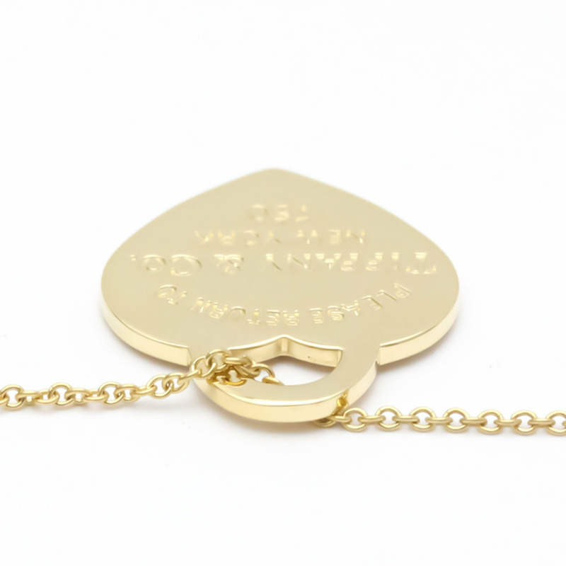 【日本直送】TIFFANY Return To 蒂芙尼心形吊墜 18K 黃金項鍊 BF551379-5
