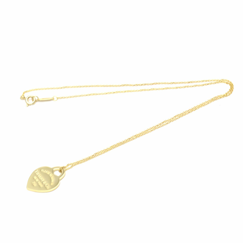 【日本直送】TIFFANY Return To 蒂芙尼心形吊墜 18K 黃金項鍊 BF551379-8