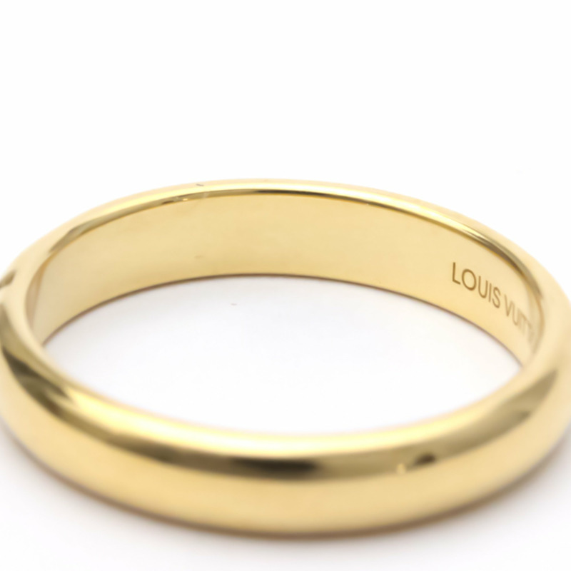【日本直送】Louis Vuitton Alliance LV Vault Multi Ring 黃金 (18K) 時尚無石戒指 黃金-6