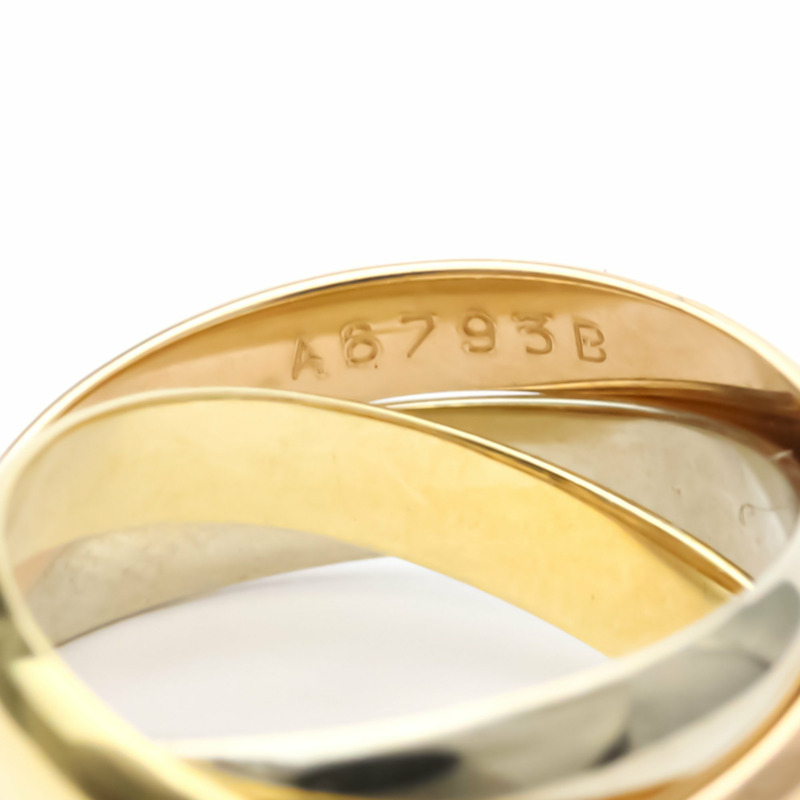 【日本直送】卡地亞 Trinity 玫瑰金 (18K)、白金 (18K)、黃金 (18K) 時尚戒指金-7