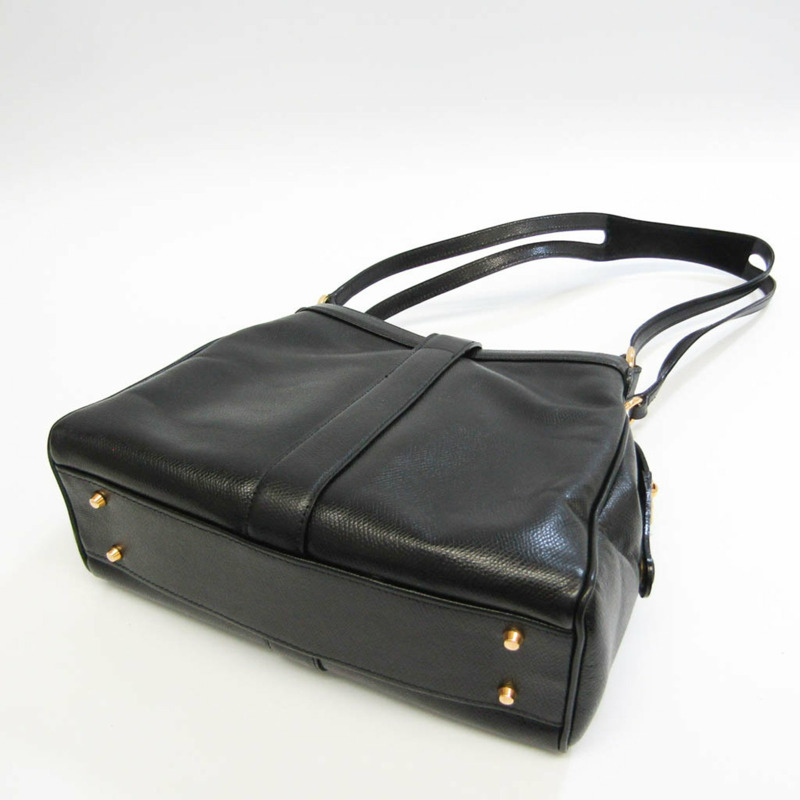 【日本直送】Morabito 女士皮革單肩包黑色-1