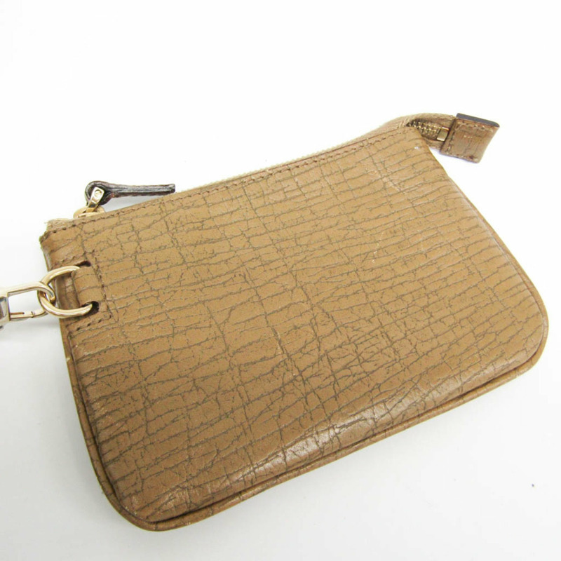 【日本直送】Gucci GG 圖案 139260 女式皮革皮革手提包棕色-12