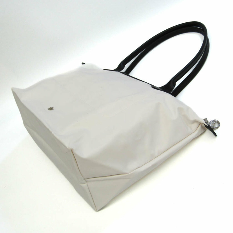【日本直送】Longchamp Le Pliage Limited To Paris Airport 1899301AP007 女士皮革,尼龍折疊包,托特包 黑色,白色-1