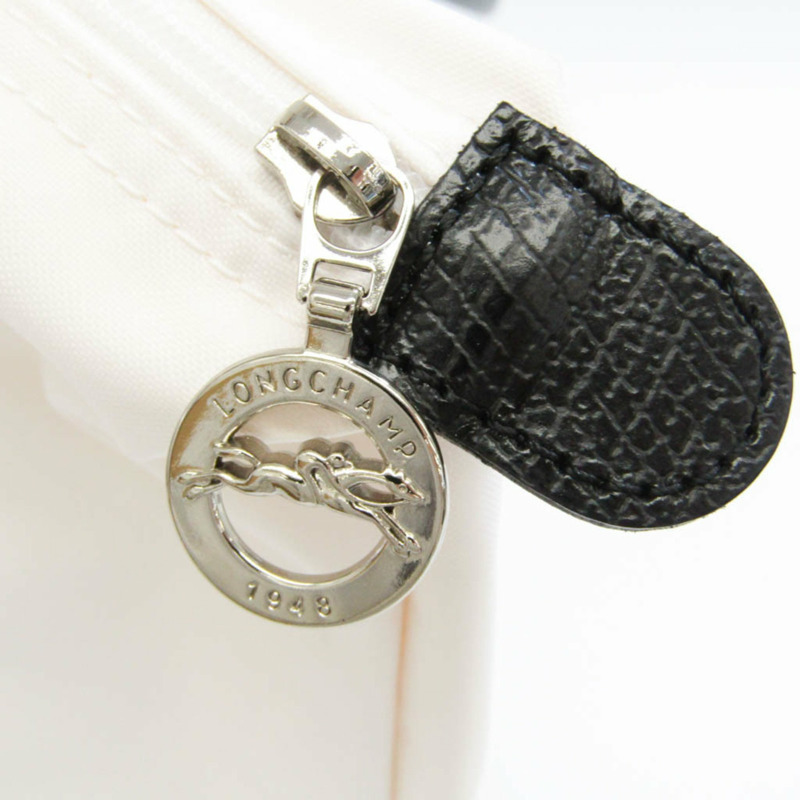 【日本直送】Longchamp Le Pliage Limited To Paris Airport 1899301AP007 女士皮革,尼龍折疊包,托特包 黑色,白色-7