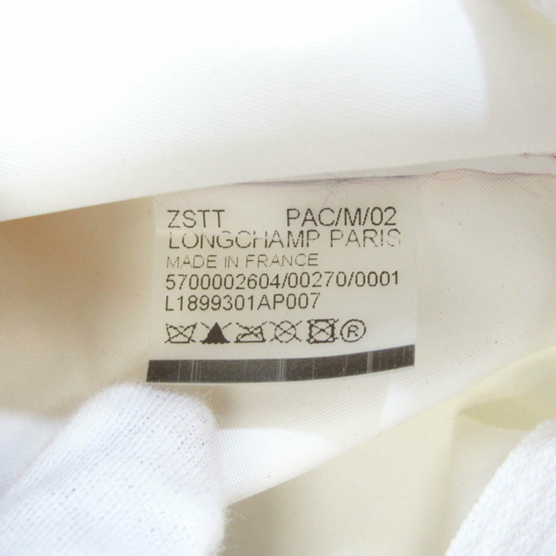 【日本直送】Longchamp Le Pliage Limited To Paris Airport 1899301AP007 女士皮革,尼龍折疊包,托特包 黑色,白色-13