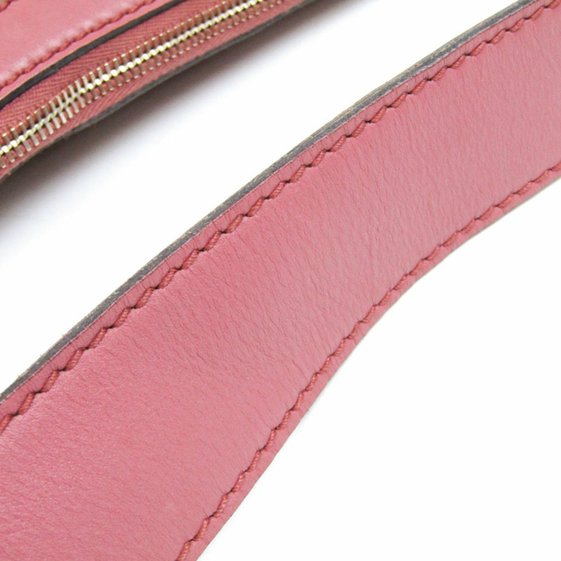 【日本直送】Gucci Sukey 232955 女士皮革，GG 帆布托特包米色，深棕色，粉色-4