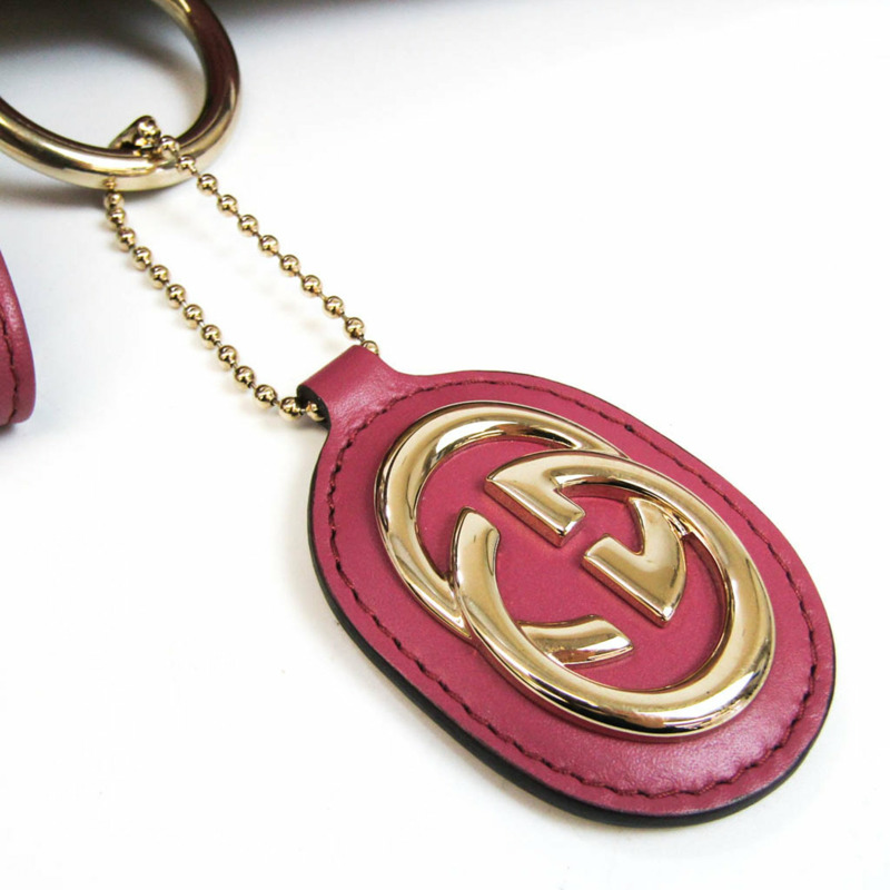 【日本直送】Gucci Sukey 232955 女士皮革，GG 帆布托特包米色，深棕色，粉色-7