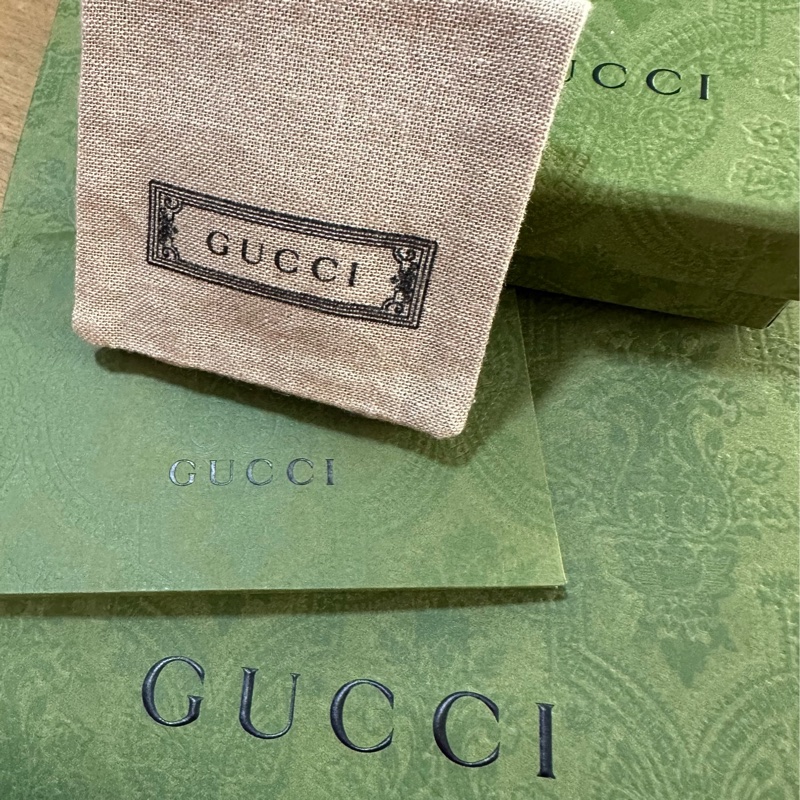 Gucci G開口寬戒指(Gucci戒圍14)-2