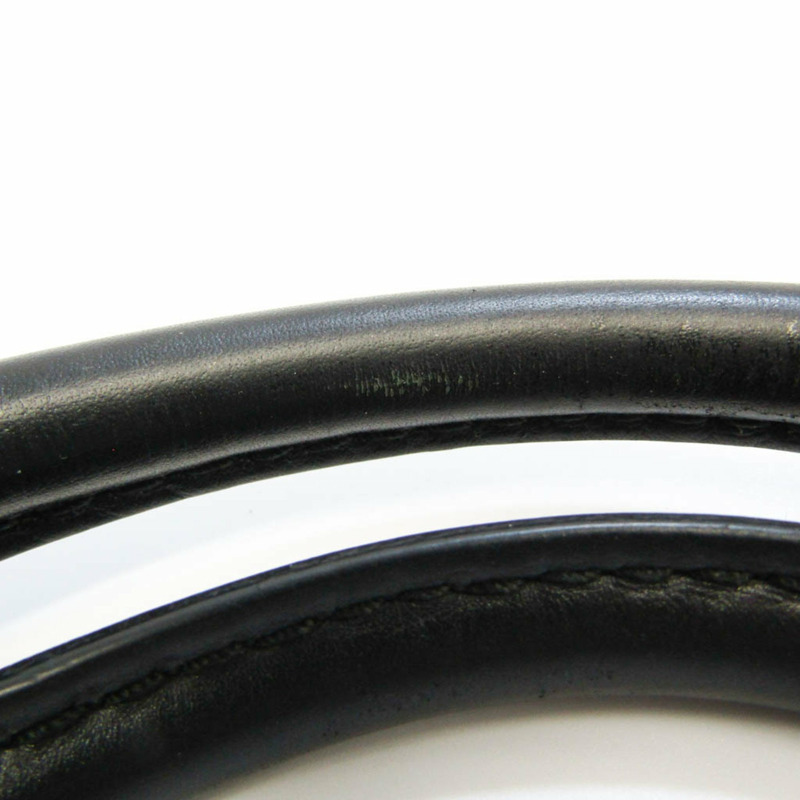 【日本直送】Gucci GG Canvas 211944 女士帆布皮革手袋米色黑色-8