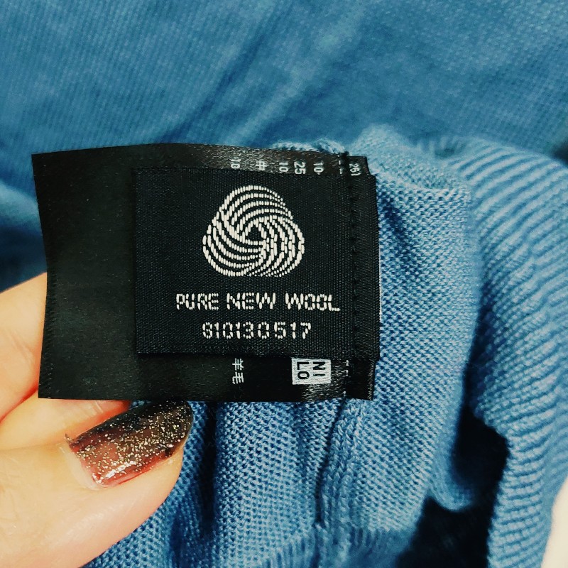 UNIQLO 日本品牌 全新含吊牌 莫蘭迪柔軟100%羊毛針織-8
