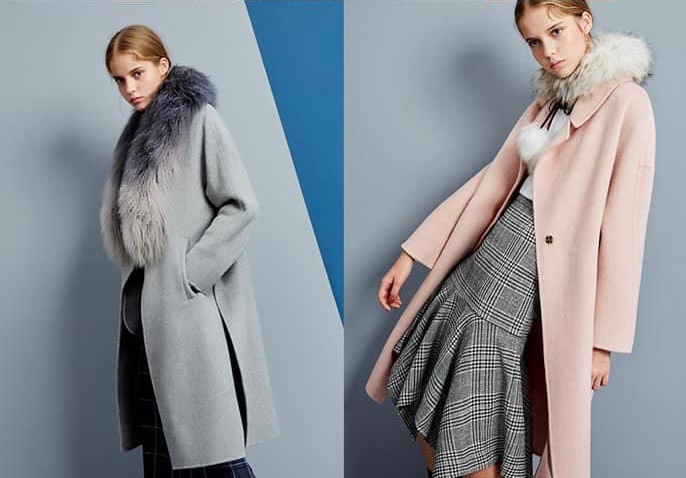 Moma 粉色羊毛🦙長版大衣40號/L號—九成新-8