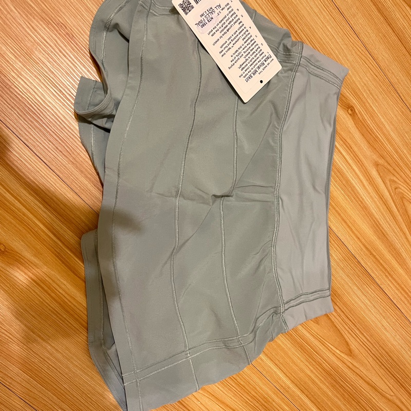 Lululemon 網球裙 Pace Rival 有內襯 有口袋 水藍色-1