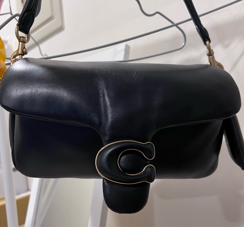 COACH PILLOW TABBY 26黑色大款 全新未撕膜 誠可議-2