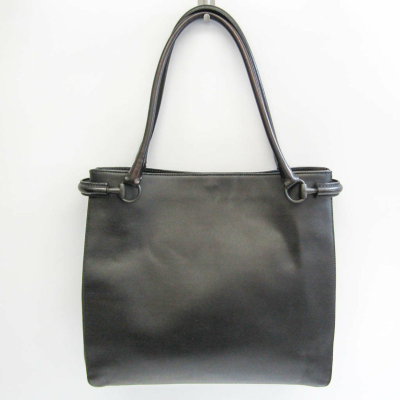 【日本直送】Gucci 101346 女士皮革手提包黑色-0