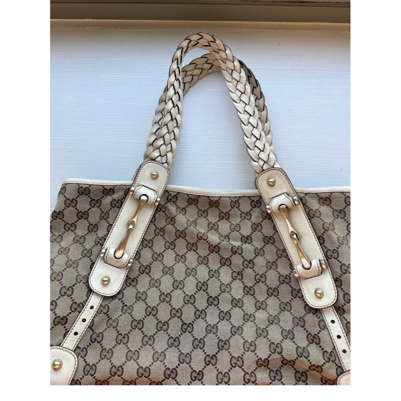 GUCCI 老花經典肩背包-1