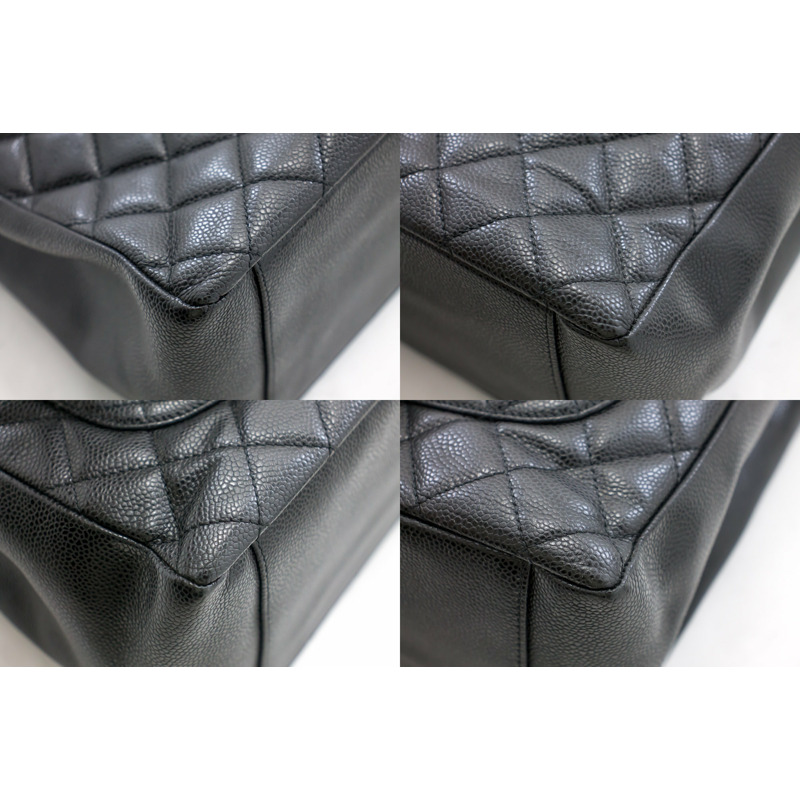 【日本直送】CHANEL Caviar GST 13" Grand Shopping Tote 鏈單肩包黑色-5