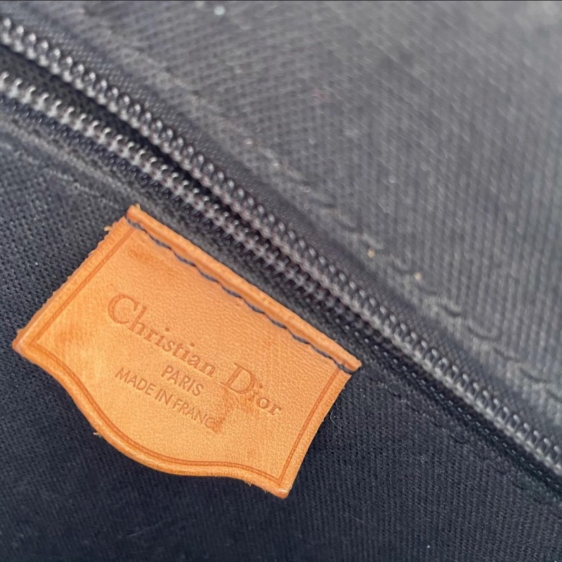 [購買前請私訊我] Vintage 古董包 Dior 藍色老花郵差包-6