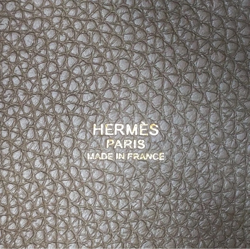 Hermes Picotin 18 小菜藍 大象灰金扣-4