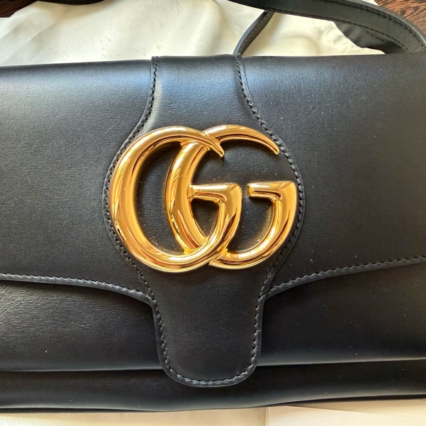 Gucci Arli系列 黑色 小款 肩背/斜背包 550129-5