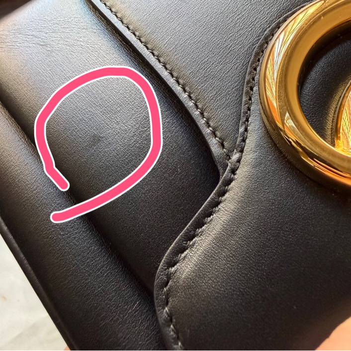 Gucci Arli系列 黑色 小款 肩背/斜背包 550129-32