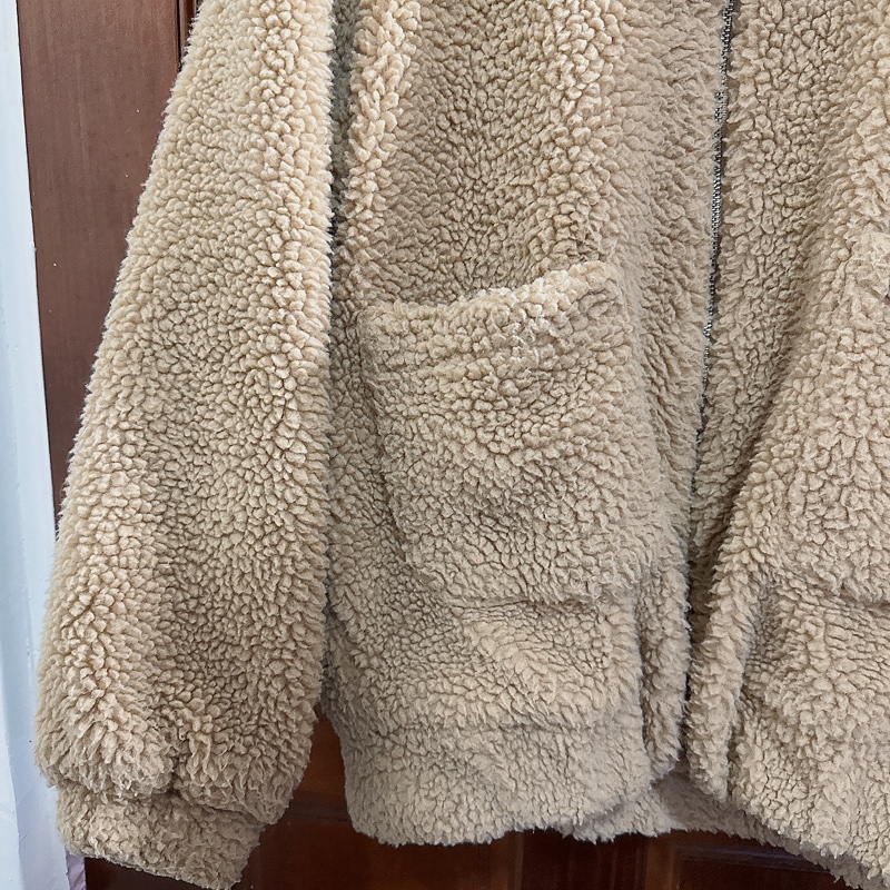 泰迪熊🧸羔羊毛毛外套!冬天必備,蓬鬆、慵懶、小性感!-4