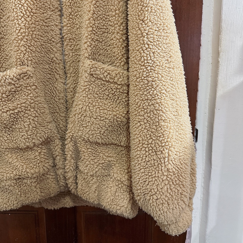 泰迪熊🧸羔羊毛毛外套!冬天必備,蓬鬆、慵懶、小性感!-5