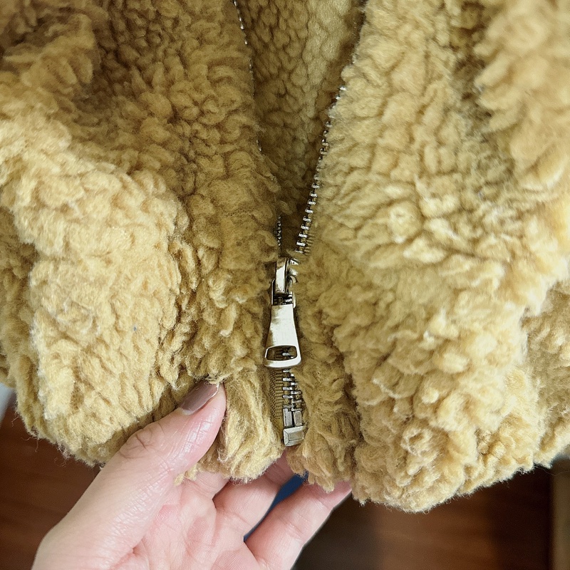 泰迪熊🧸羔羊毛毛外套!冬天必備,蓬鬆、慵懶、小性感!-6