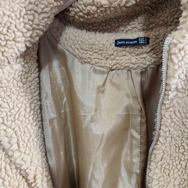 泰迪熊🧸羔羊毛毛外套!冬天必備,蓬鬆、慵懶、小性感!-7