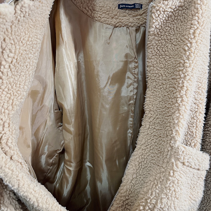 泰迪熊🧸羔羊毛毛外套!冬天必備,蓬鬆、慵懶、小性感!-8