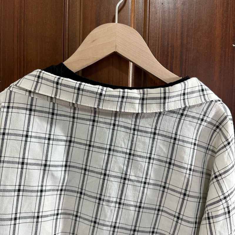 單露肩、假兩件式襯衫！性感與隨性的集合襯衫💓-8