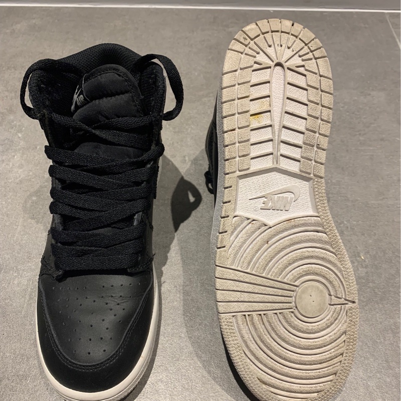 JORDAN 喬丹 經典款 1代 高筒 全黑色-2