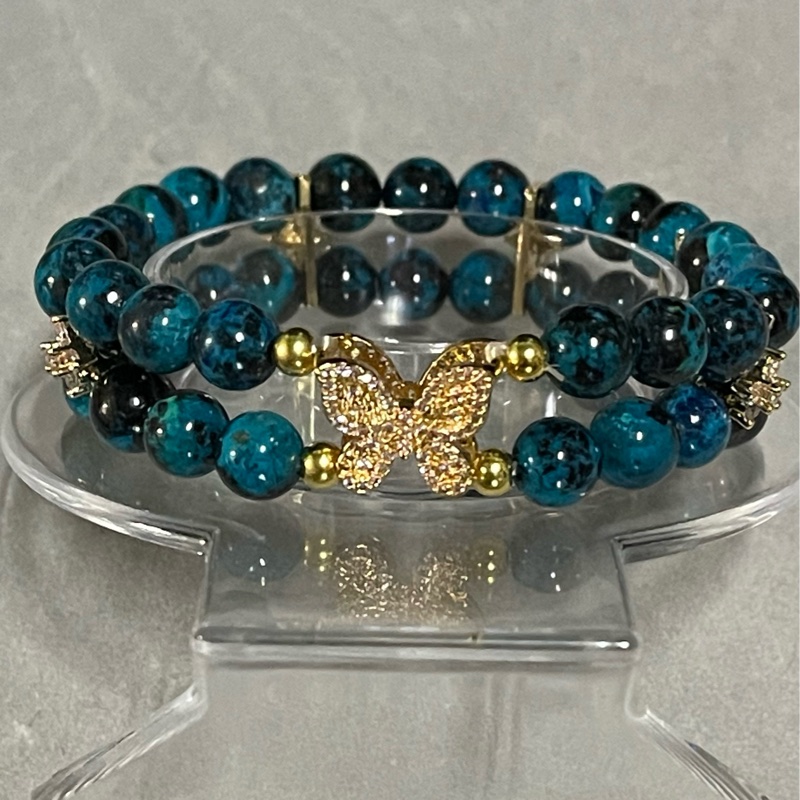 鳳凰松雙排手串-1