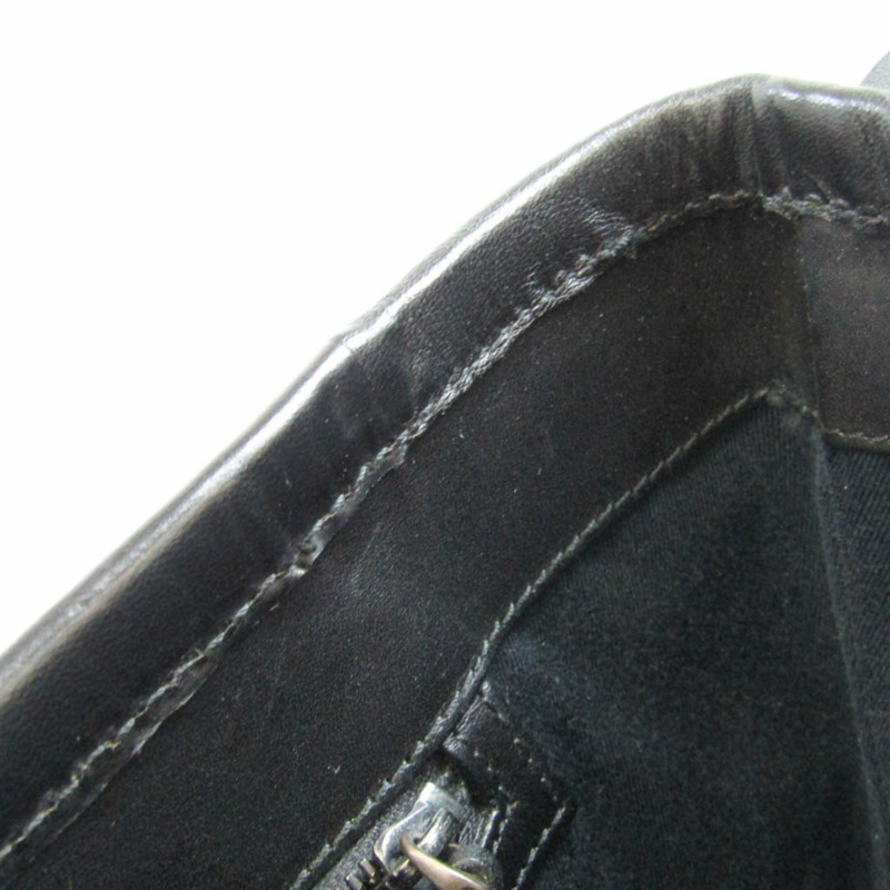 【日本直送】Gucci GG 帆布 106240 女士皮革，GG 帆佈單肩包黑色-5