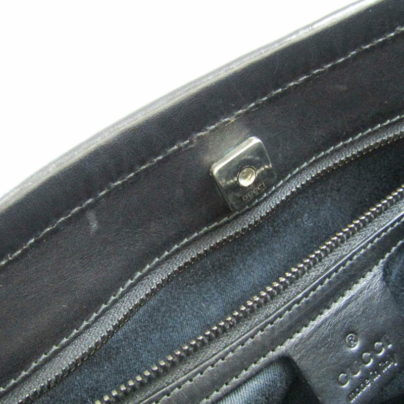 【日本直送】Gucci GG 帆布 106240 女士皮革，GG 帆佈單肩包黑色-6